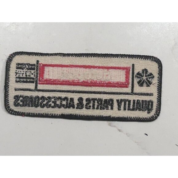 Autopar Quality Parts and Accessories Logo design White Patch - Picture 5 of 6